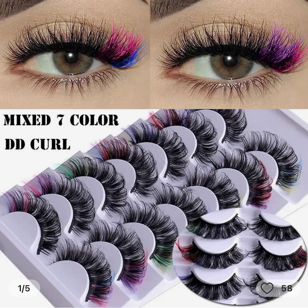 Beautiful color Lashes